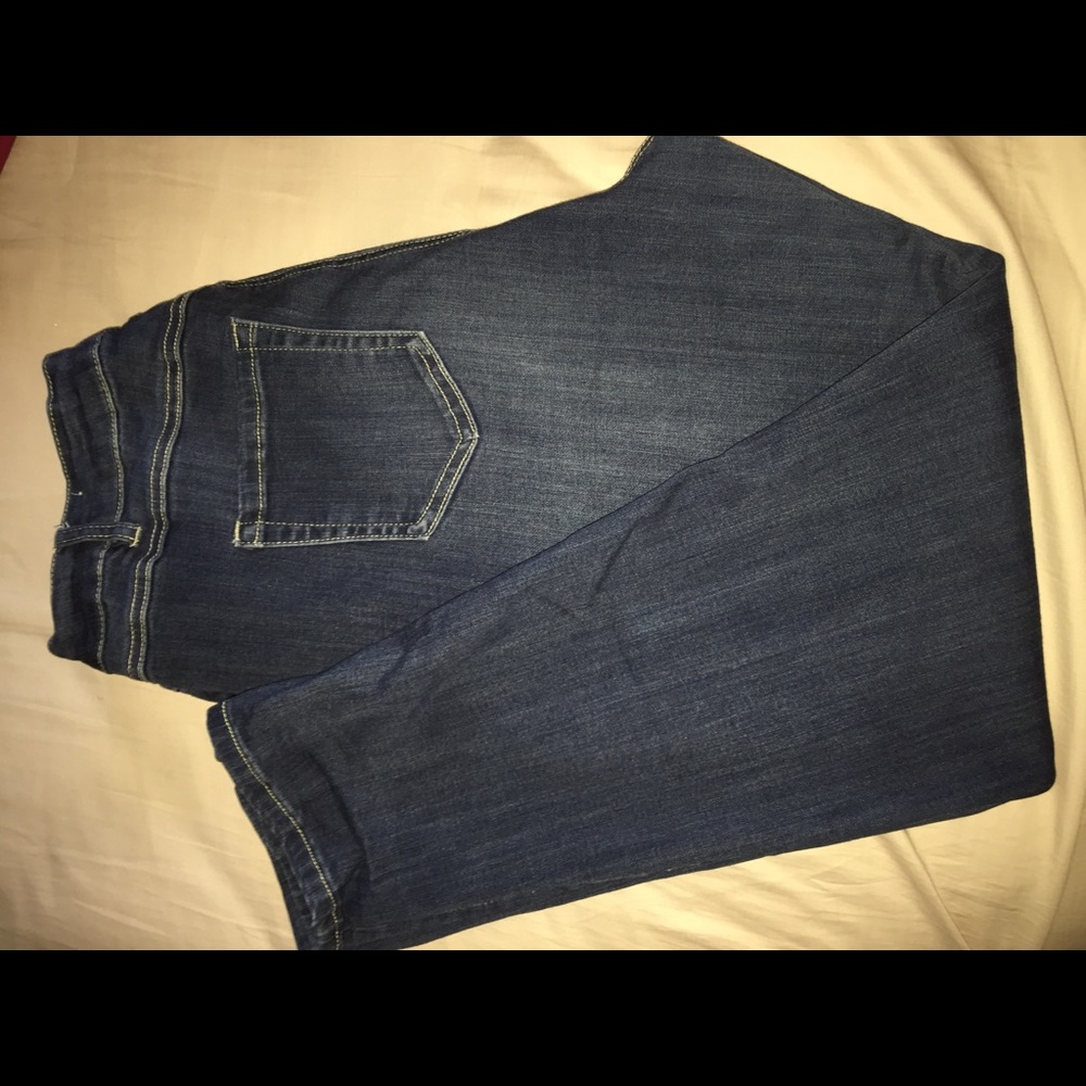 Pair of Avenue Girlfriend Jeans